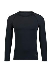 Odlo Baselayer Top Crew Neck L/S Performance Light Eco Kunstfaserunterwäsche Herren (Gr XXL |schwarz)