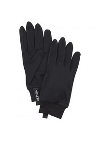 Hestra Silk Liner Touch Point 5 Finger Handschuhe (Gr 7 |schwarz)