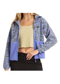 Billabong Rock Jetty Mock Neck Half Zip Fleece Fleecejacke Damen (Gr XS |grau)