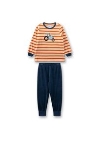 Sanetta Pyjama 1/1 233624+233626 Schlafanzug Kinder (Gr 104 |blau)