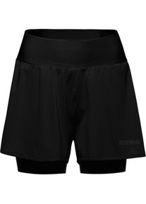 Gore Wear Gorewear Concurve 2In1 Funktionsshorts Damen - schwarz - Gr. XL - Polyester/Elastan