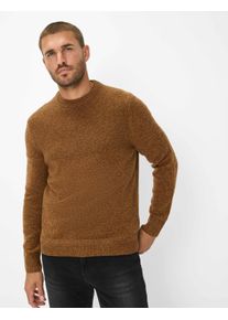 Brax Herren Strickpullover Style RICK toffee, braun, Gr. 4XL