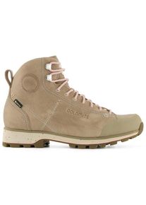 Freizeitschuhe Dolomite Cinquantaquattro High Full Grain Evo GTX Damen (Gr 37,5 |beige |wasserdicht)