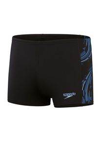 Badehose Speedo Tech Panel Aquashort Herren (Gr 3 |schwarz)