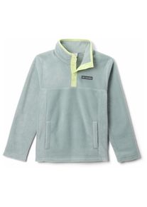 Columbia Steens Mtn II 1/4 Snap Fleece Pull-Over Fleecepullover Kinder (Gr XL |grau/t&uuml;rkis)