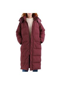 DEDICATED Long Puffer Jacket Karmas Mantel Damen Alltag (Gr XS |rot)