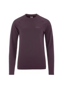 Kunstfaserunterwäsche Craft Active Comfort 2 L/S Damen (Gr S |lila/grau)