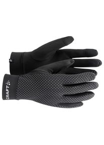 Craft Lumen 2 Fleece Glove Handschuhe (Gr 9 - M |schwarz/grau)