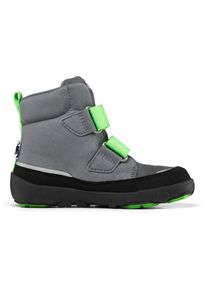 Affenzahn Mid Boot Chamude Comfy Winterschuhe Kinder (Größe 30 |grau/schwarz |wasserdicht)