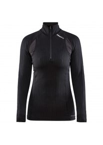 Craft Active Extreme X Zip L/S Kunstfaserunterwäsche Damen (Gr S |schwarz)