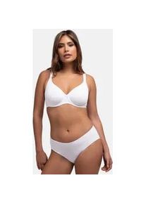 B&uuml;gel-BH Dorina "Lindsay", Damen, Gr. 95, Cup C, wei&szlig;, Obermaterial: 84% Polyamid, 16% Elasthan, unifarben, bequem, BHs B&uuml;gel-BH, nahtlos, weiche Cups, bequem