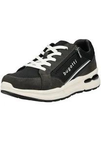 Sneaker Bugatti "Bugatti Sneaker Lederimitat", Herren, Gr. 44, schwarz, Lederimitat, Schuhe Sneaker