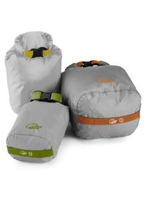 Lowe Alpine Drysack (Multipack) Packsack (Gr 2,5 l, 4 l, 7 l - XXS-S |grau |wasserdicht)