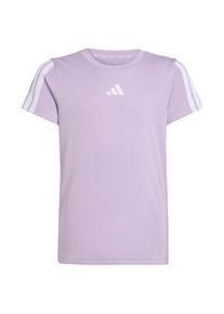 Funktionsshirt Adidas Train Essentials 3-Stripes T-Shirt Kinder (Gr 170 |lila)