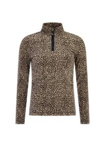 Protest Prtrefuzzy 1/4 Zip Active Top Fleecepullover Damen (Gr XL |braun)