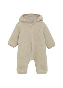 Huttelihut Pram Suit Wool Teddy with Lining Overall Kinder (Größe 68 |beige)