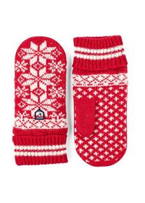 Handschuhe Hestra Nordic Junior Mitt Kinder (Gr 5 |rot/rosa)