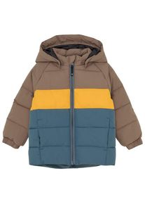 Color Kids Babys Jacket Quilt & Colorblock Kunstfaserjacke Kinder (Gr 80 |braun |wasserdicht)