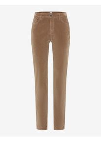 Brax Damen Five-Pocket-Hose Style MARY LIGHT WALNUT, hellbraun, Gr. 34
