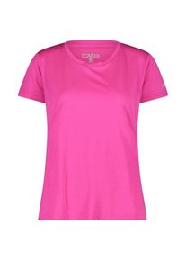 CMP Jacquard S/S T-Shirt Funktionsshirt Damen Wandern (Gr 36 |rosa)