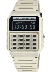CASIO VINTAGE Damen Chronographcreme, Armbanduhren, Quarzuhr, Armbanduhr, Damen, Herren, retro, Taschenrechner, digital