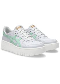 Sneaker "JAPAN S PF", asics SPORTSTYLE, Gr. 42weiß, mint tint, Synthetik, Leder, sportlich, Schuhe