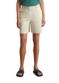 Marc O'Polo MARC O'POLO Damen Shorts "aus Organic Cotton Twill Stretch"silky stone, casual, Gr. 46, unifarben, Obermaterial: 97% Baumwolle, 3% Elasthan; Futter: