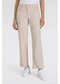 MAC Damen Bequeme Jeans "Gracia"ivory ppt, feminin, Gr. 40, Denim/Jeans, Obermaterial: 95% Baumwolle, 3% Polyester, 2% Elasthan, Jeans, Passform