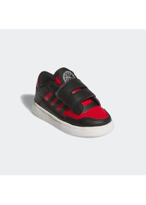 Klettschuh "RAPID COURT KIDS", adidas Sportswear, Gr. 26cschwarz, colrot, cweiß, Synthetik, sportlich, Schuhe, für Kinder