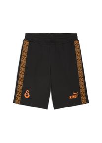 Puma Herren Sporthose "Galatasaray SK KING Sweat-Shorts Herren"schwarz rot rhythm intense orange, Gr. M, Obermaterial: 70% Baumwolle, 30% Polyester;