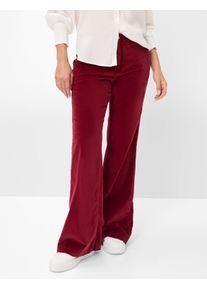 Brax Damen Palazzohose Style MAINE MULBERRY, dunkelrot, Gr. 44K