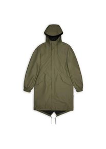 RAINS Fishtail Parka W3 Regenjacke (Gr&ouml;&szlig;e M |oliv |wasserdicht)