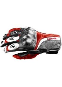 Nerf Motorradhandschuhe NERVE "KQ11" Gr. S, rot (rot, schwarz), Handschuhe, Damen, S, mit Weitenverstellung