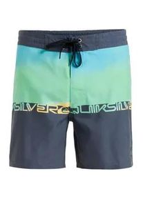 Boardshorts Quiksilver "Everyday 16", Herren, Gr. 28(XS), gr&uuml;n (summer gr&uuml;n wordblock), Obermaterial: 100% Microfaser;, Hosen