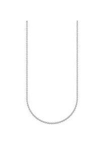 Collierkettchen Firetti "Schmuck Geschenk Silber 925 Rundankerkettengl. in mehreren Breiten" Gr. 55, silber (silberfarben, rhodiniert), Halsketten, Damen, 55, Silber 925 (Sterlingsilber), B: 2mm, Made in Germany, B:2mm
