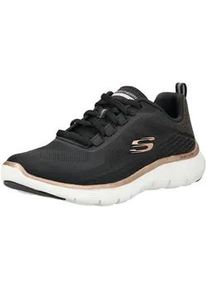 Sneaker Skechers "Skechers Sneaker Textil", Damen, Gr. 41, schwarz, Textil, Schuhe Sneaker