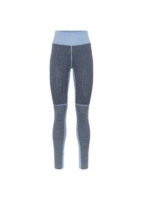 Merinounterwäsche KARI TRAA Smekker High Waist Pants Damen (Gr M |blau/grau)