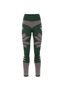 Lange Unterhose KARI TRAA Faith Pants Damen (Gr L |grau/grün)