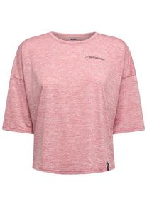 La Sportiva Cave Paint T-Shirt Damen Bouldern (Gr XS |rosa)