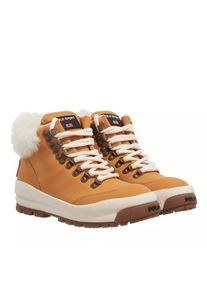 Polo Ralph Lauren Sneaker - Sneakers High Top Lace - Gr. 38,5 (EU) - in Braun - f&uuml;r Damen