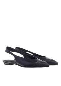 Emporio Armani Loafer - Ballet Flat - Gr. 39 (EU) - in Schwarz - f&uuml;r Damen