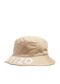 Kenzo Caps & M&uuml;tzen - Bucket Hat Reversible - Gr. S - in Beige - f&uuml;r Damen