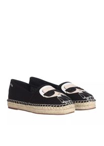 K by KARL LAGERFELD Karl Lagerfeld Espadrilles - KAMINI Karl Ikonic Slip On - Gr. 35 (EU) - in Schwarz - f&uuml;r Damen