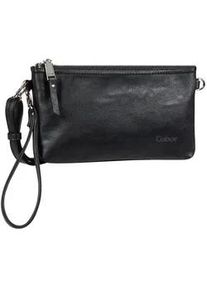 Abendtasche Gabor "Emmy", Damen, Gr. B/H/T: 22,5cm x 13,5cm x 4,5cm, schwarz, Polyurethan, Polyurethan (PU), Taschen Abendtasche, aus weichem Lederimitat als praktisch l&auml;ssige "Bag in Bag" tragbar