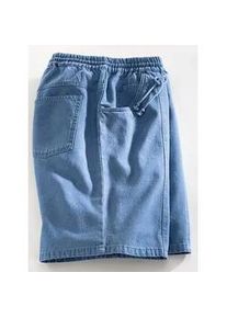 Classic Dog Bermudas CLASSIC, Herren, Gr. 54, Normalgr&ouml;&szlig;en, blau (blau, bleached), 100% Baumwolle, unifarben, kurz, Hosen Bermudas