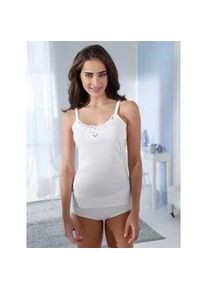 w&auml;schepur Achselhemd W&Auml;SCHEPUR, Damen, Gr. 42, 3 Stk., Normalgr&ouml;&szlig;en, wei&szlig;, 100% Baumwolle, Unterhemden