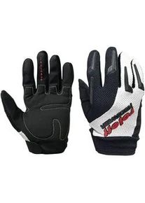 Roleff Racewear Motorradhandschuhe ROLEFF "Cross gloves - Motocross" Gr. L, schwarz-wei&szlig; (schwarz, wei&szlig; ro55), Handschuhe, L, Obermaterial: 100% Polyester