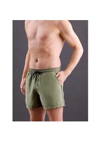 Badeshorts feel good, Herren, Gr. 6, Normalgr&ouml;&szlig;en, gr&uuml;n (khaki), Polyester, Badehosen Badeshorts