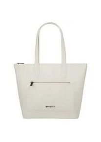 Shopper Betty Barclay, Damen, Gr. B/H/T: 42cm x 30cm x 13cm onesize, wei&szlig;, Kunstfaser, leicht gl&auml;nzend, unifarben, Taschen Shopper