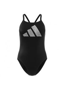 Adidas 3 Bars PR Suit Badeanzug Damen (Gr 34 |schwarz)